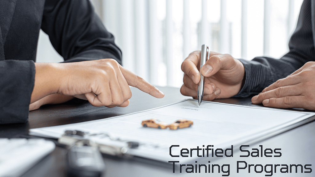 Certified Sales Training Program