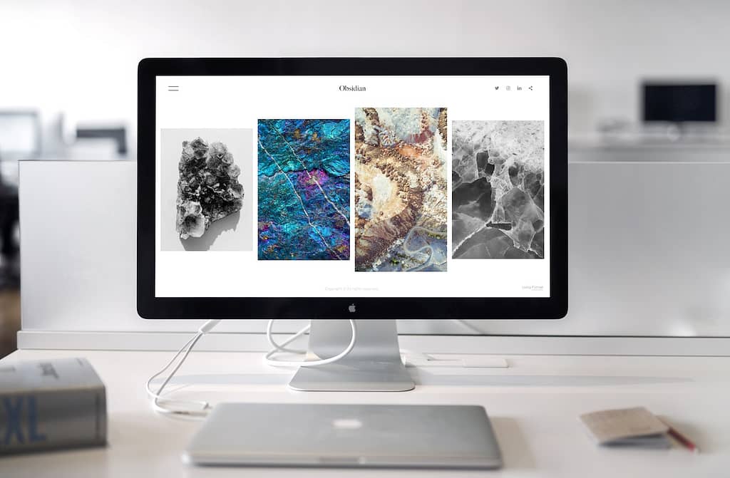 landing page